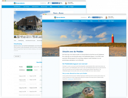 Online marketing verhuuradministratie boekingswebsite