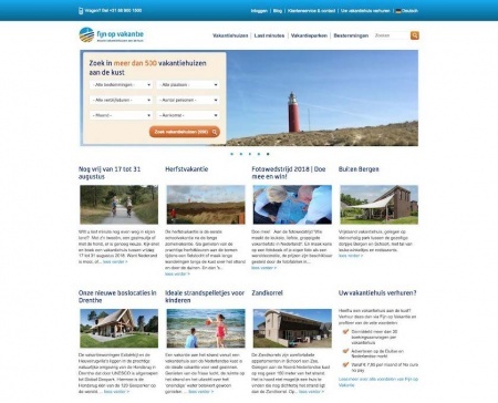 originele homepage