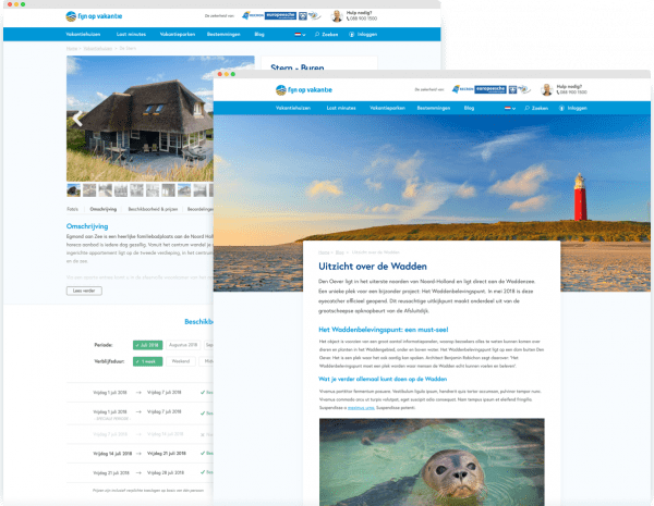 Online marketing verhuuradministratie boekingswebsite